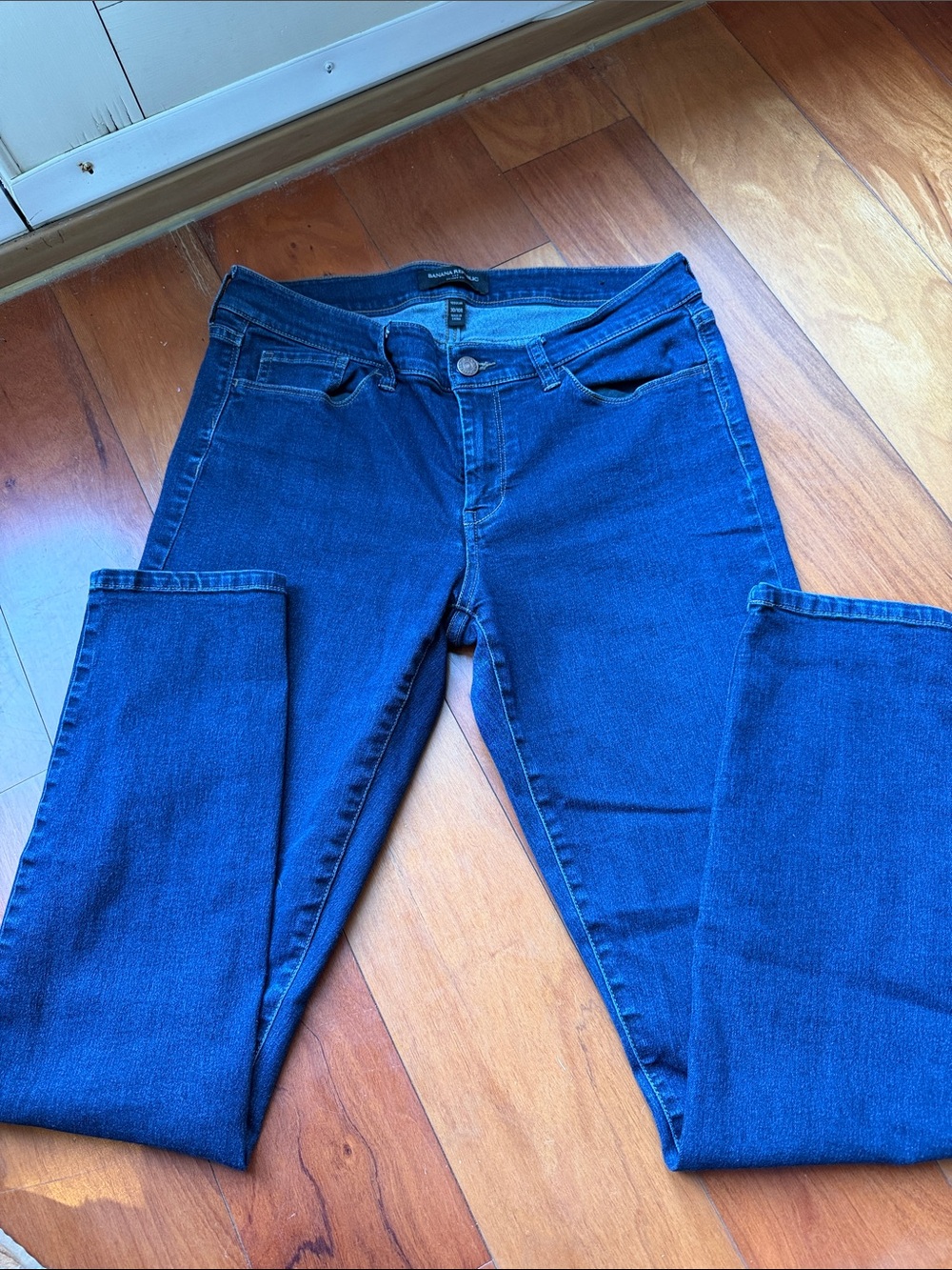 Banana Republic Women's Deep Blue Stretch Skinny Jeans